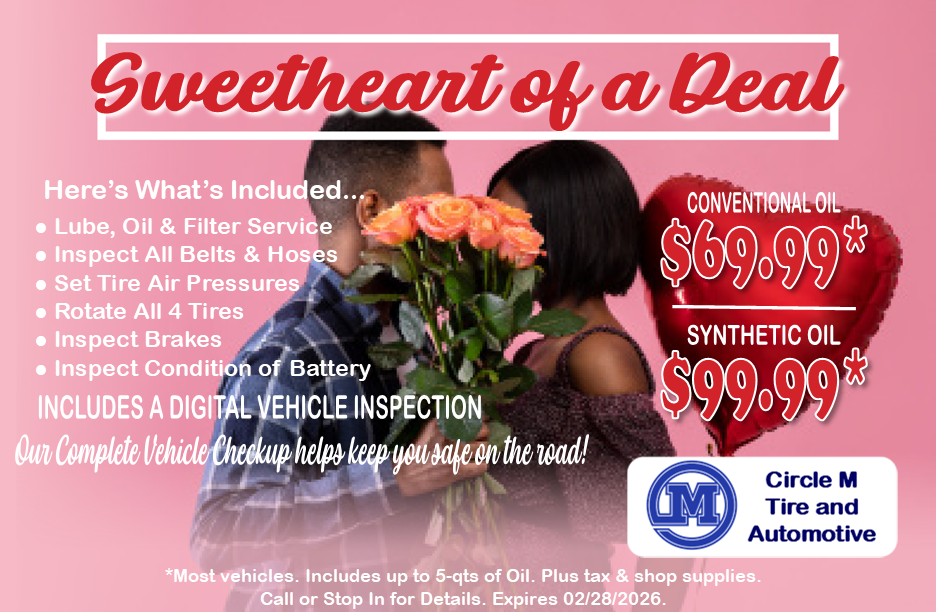 July Special Offer - Circle M Tire & Automotive